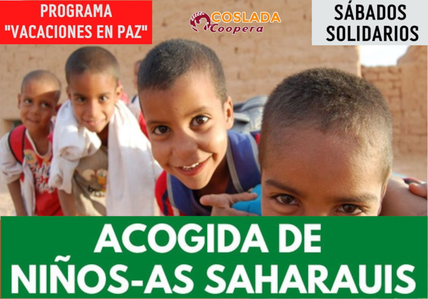 acogida de niños y niñas saharauis
